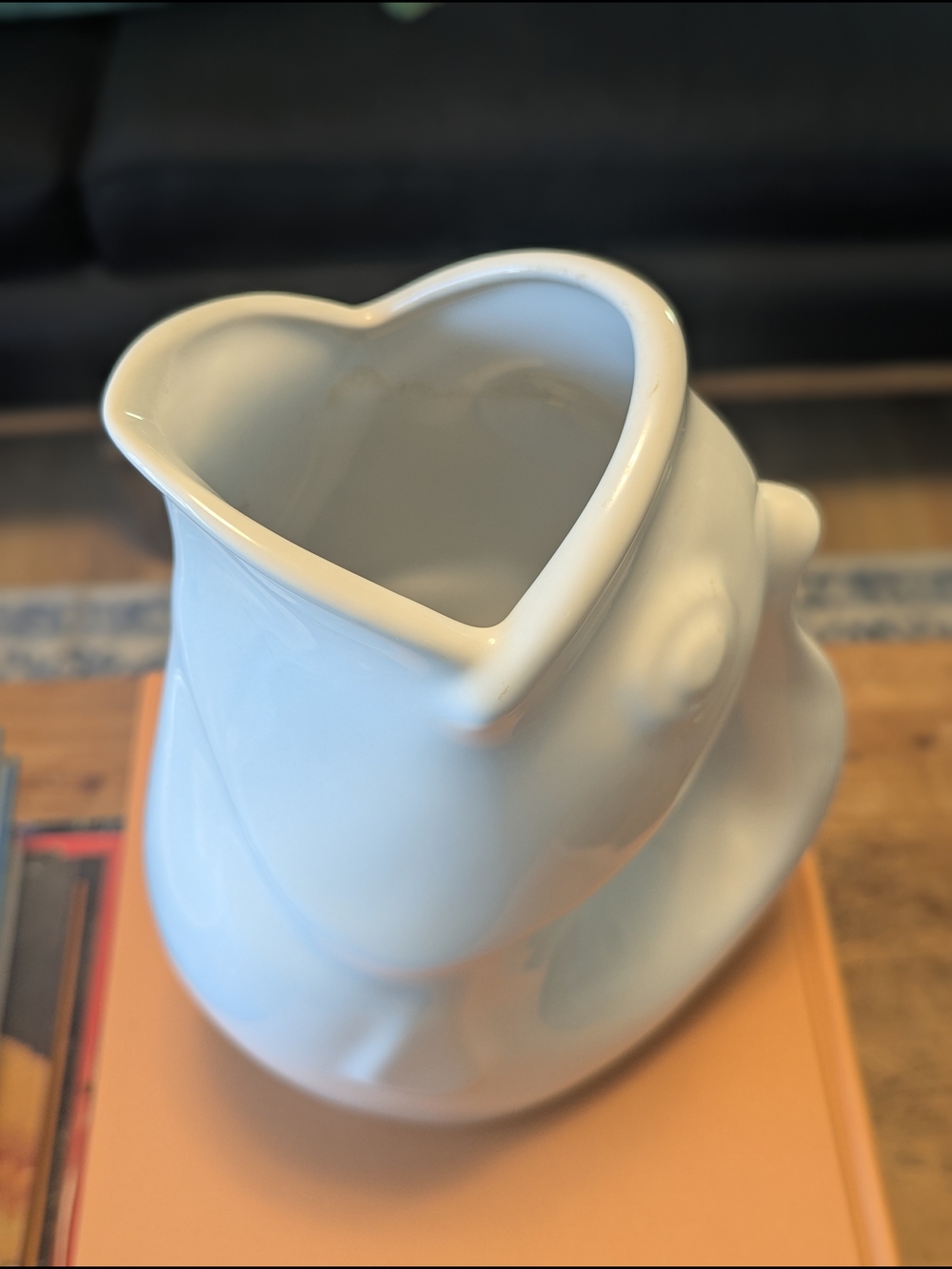 GurglePot Fish Pitcher 9.5” Whimsical Ceramic Vase 42 oz - Picture 5 of 12